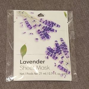 Lavender Sheet Mask For Face...set of 3